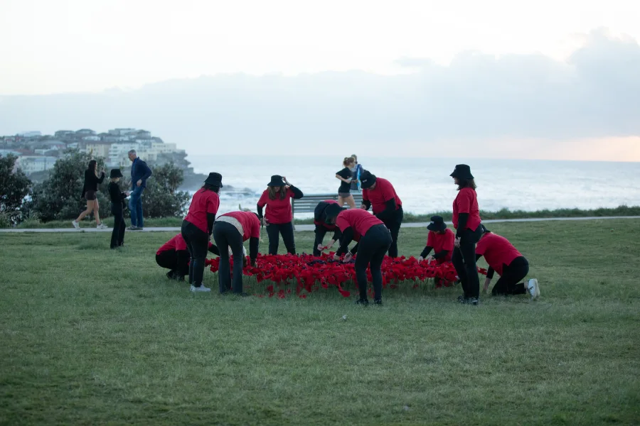 JNF Yom HaZikaron tribute at Marks Park Bondi photography by DarianKrostFilms