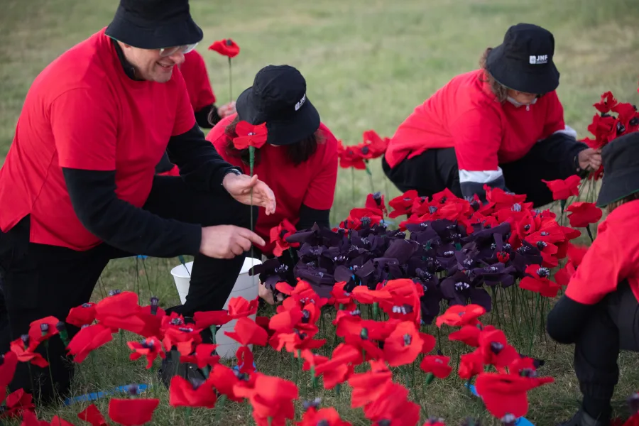 JNF Yom HaZikaron tribute at Marks Park Bondi photography by DarianKrostFilms