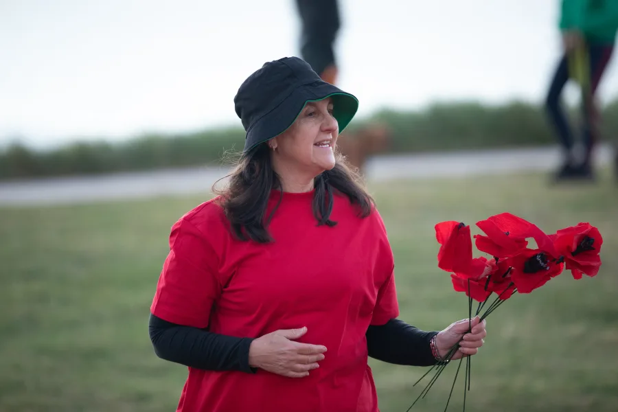 JNF Yom HaZikaron tribute at Marks Park Bondi photography by DarianKrostFilms