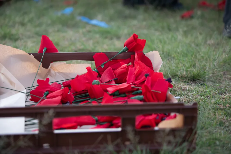 JNF Yom HaZikaron tribute at Marks Park Bondi photography by DarianKrostFilms