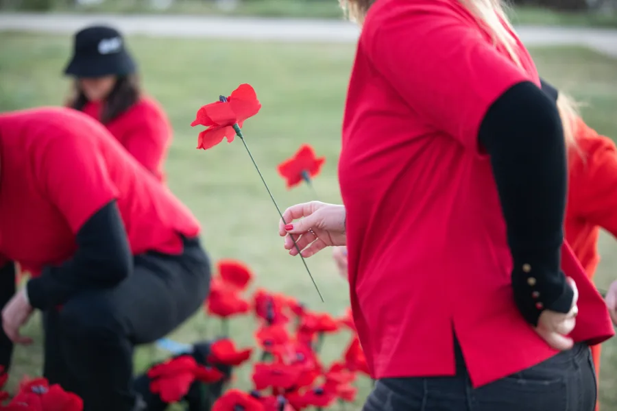 JNF Yom HaZikaron tribute at Marks Park Bondi photography by DarianKrostFilms