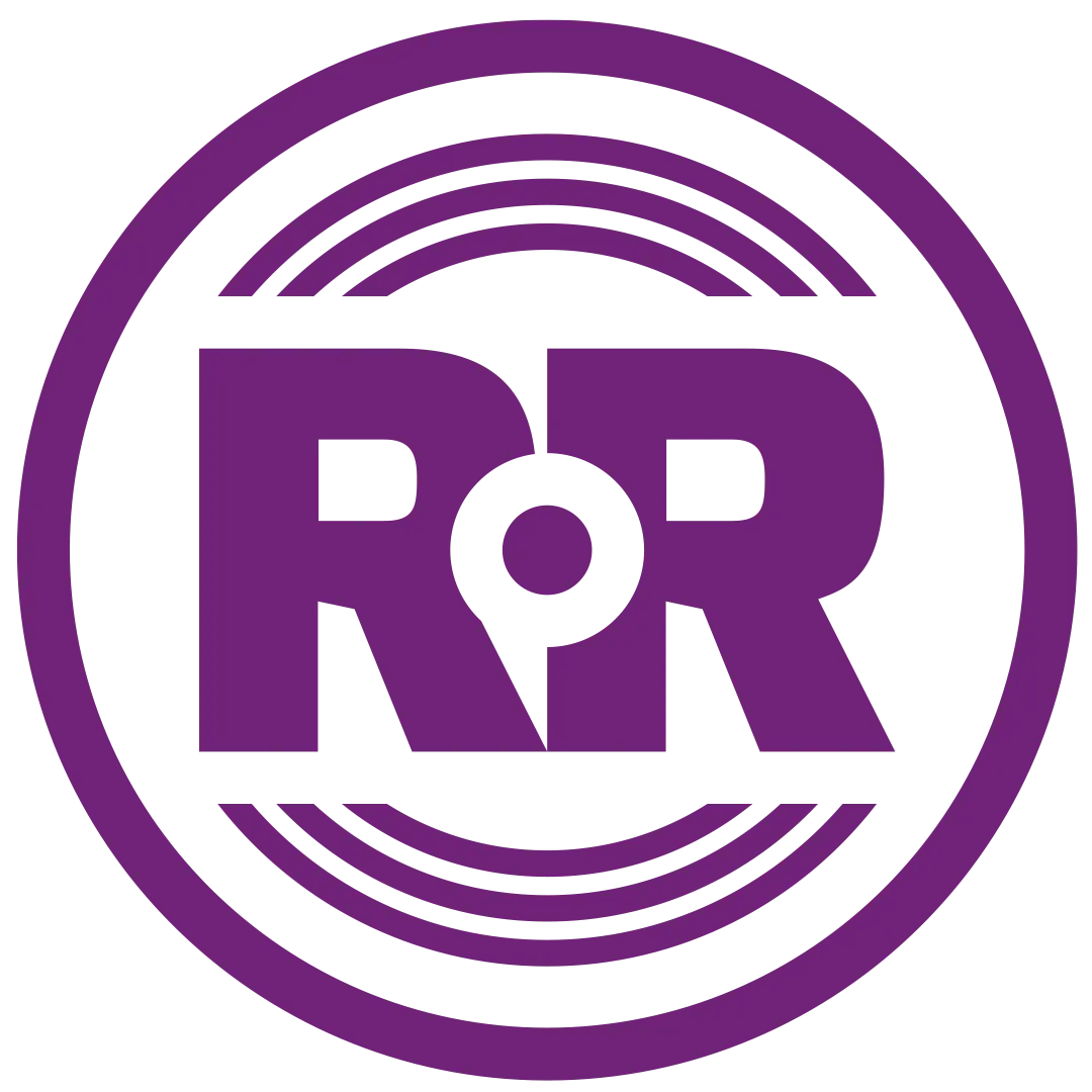 This is a logo for RaveReviews